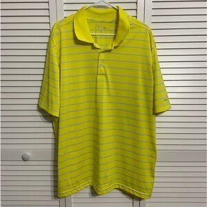 Walter Hagen Yellow Golf Polo XXL 100% polyester